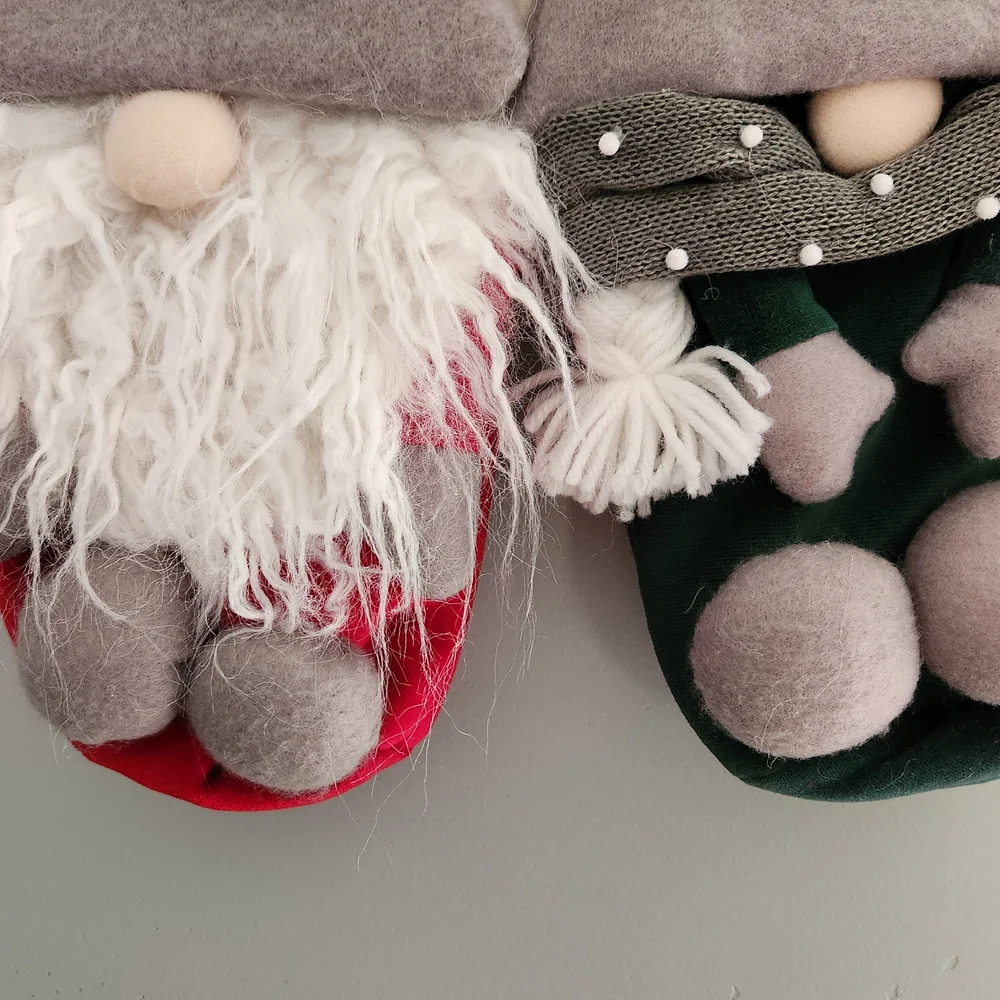 Pottery Barn Gnome Two Bottle Gift Bag